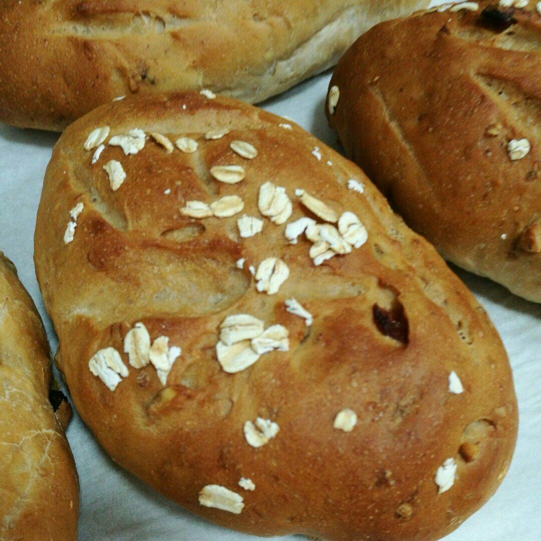 燕麦核桃面包（汤种）