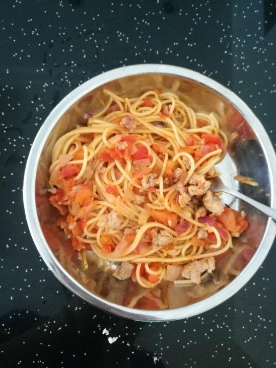 番茄肉酱意大利面