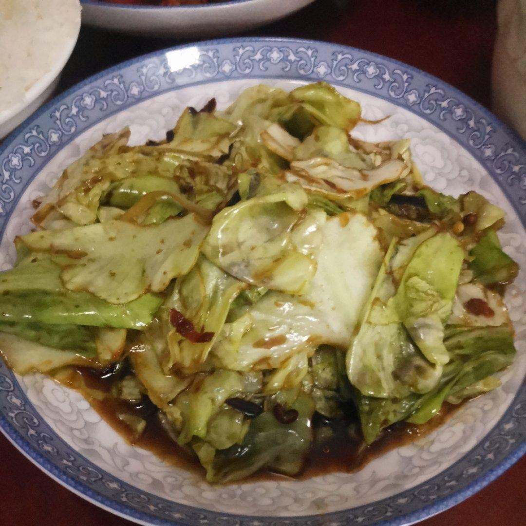 酸爽开胃的手撕包菜