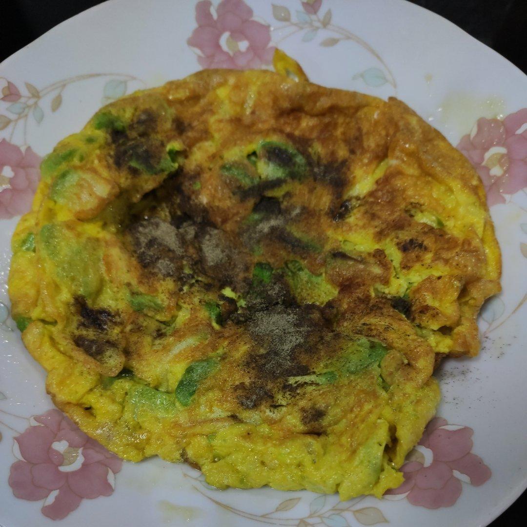 生酮简易早餐-牛油果煎蛋