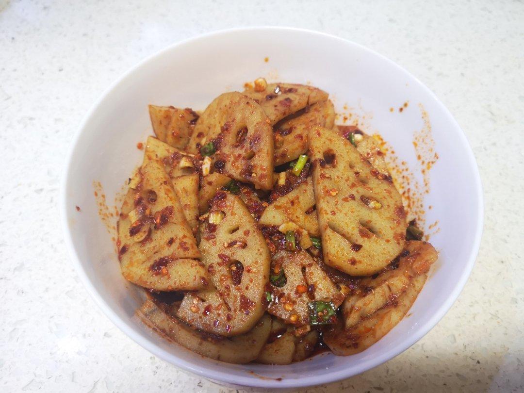 夏天开胃的凉拌藕片