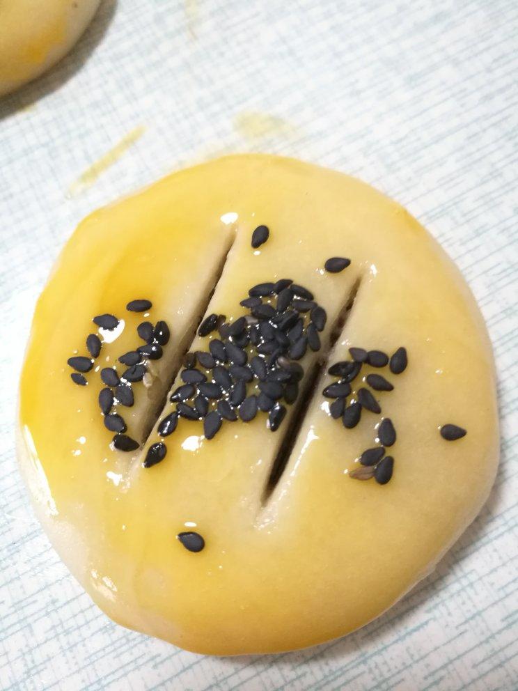 传统风味老婆饼，红豆沙馅老婆饼