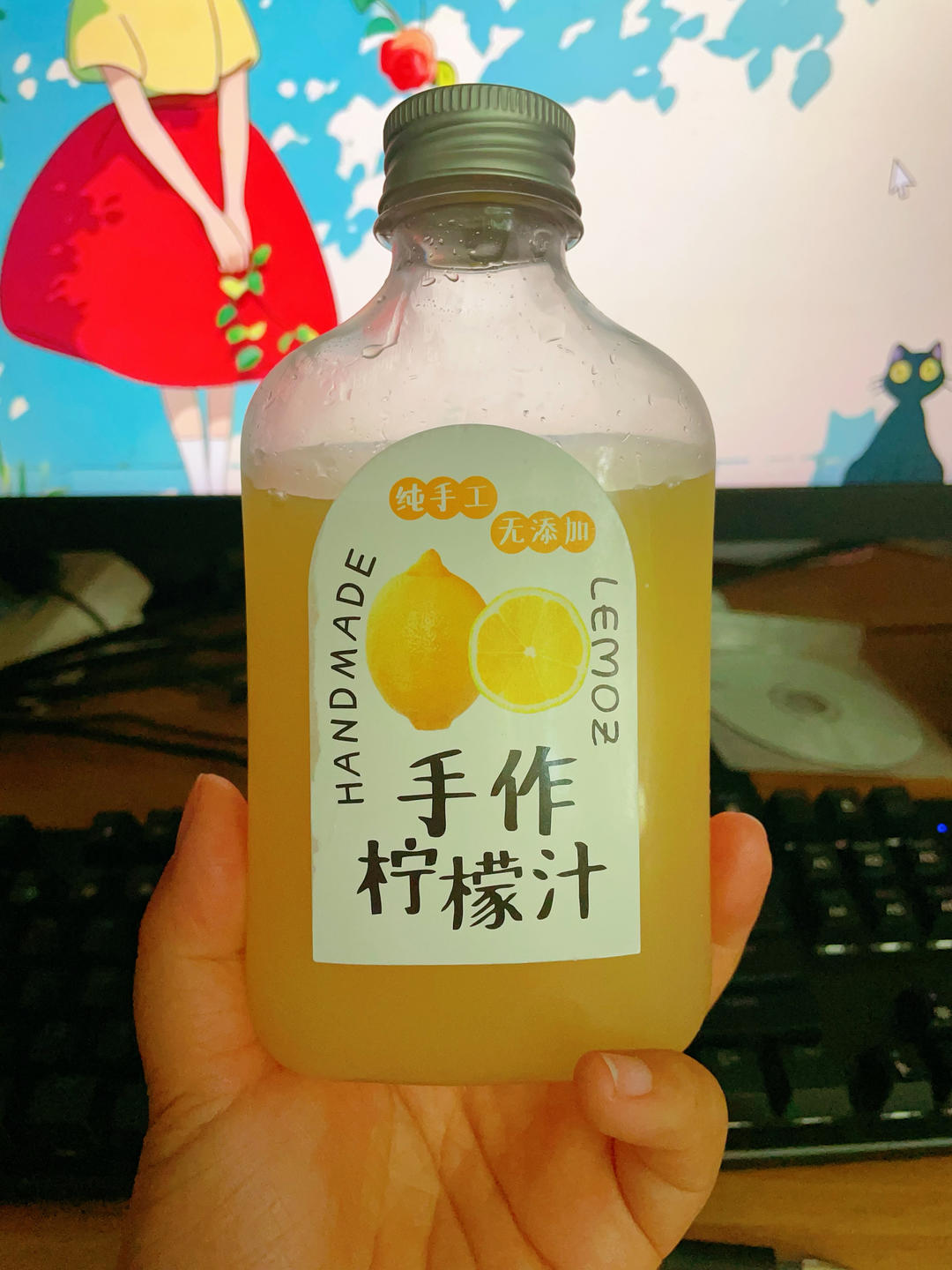 柠檬精油汁（一口回到冬天）