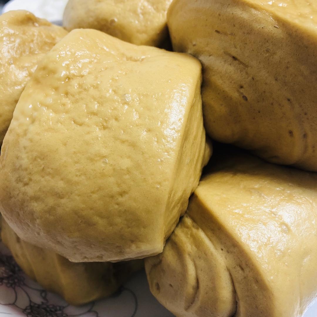有着面包口感的红糖馒头（一次发酵）