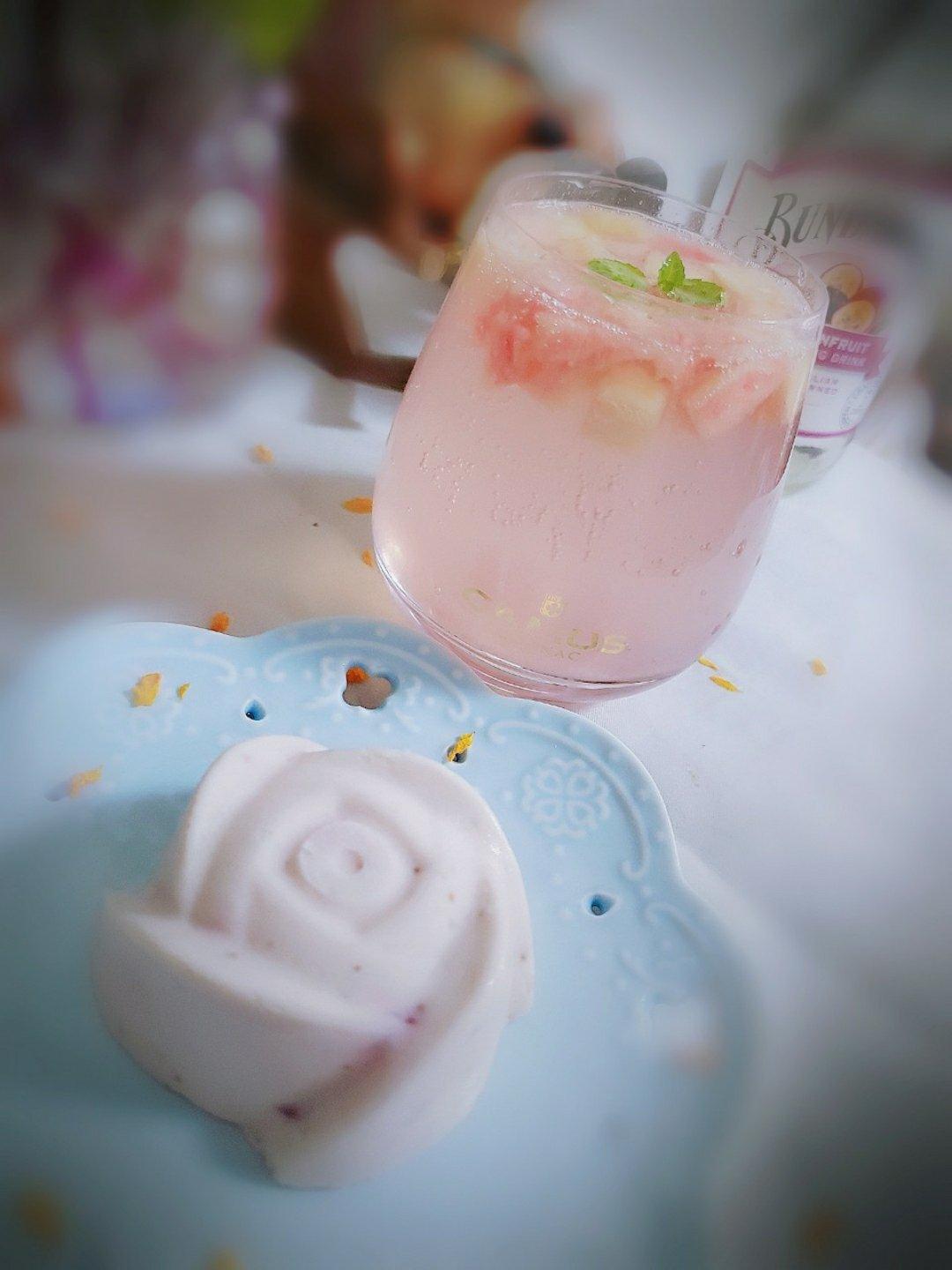 【饮品】夏日桃子苏打🍑