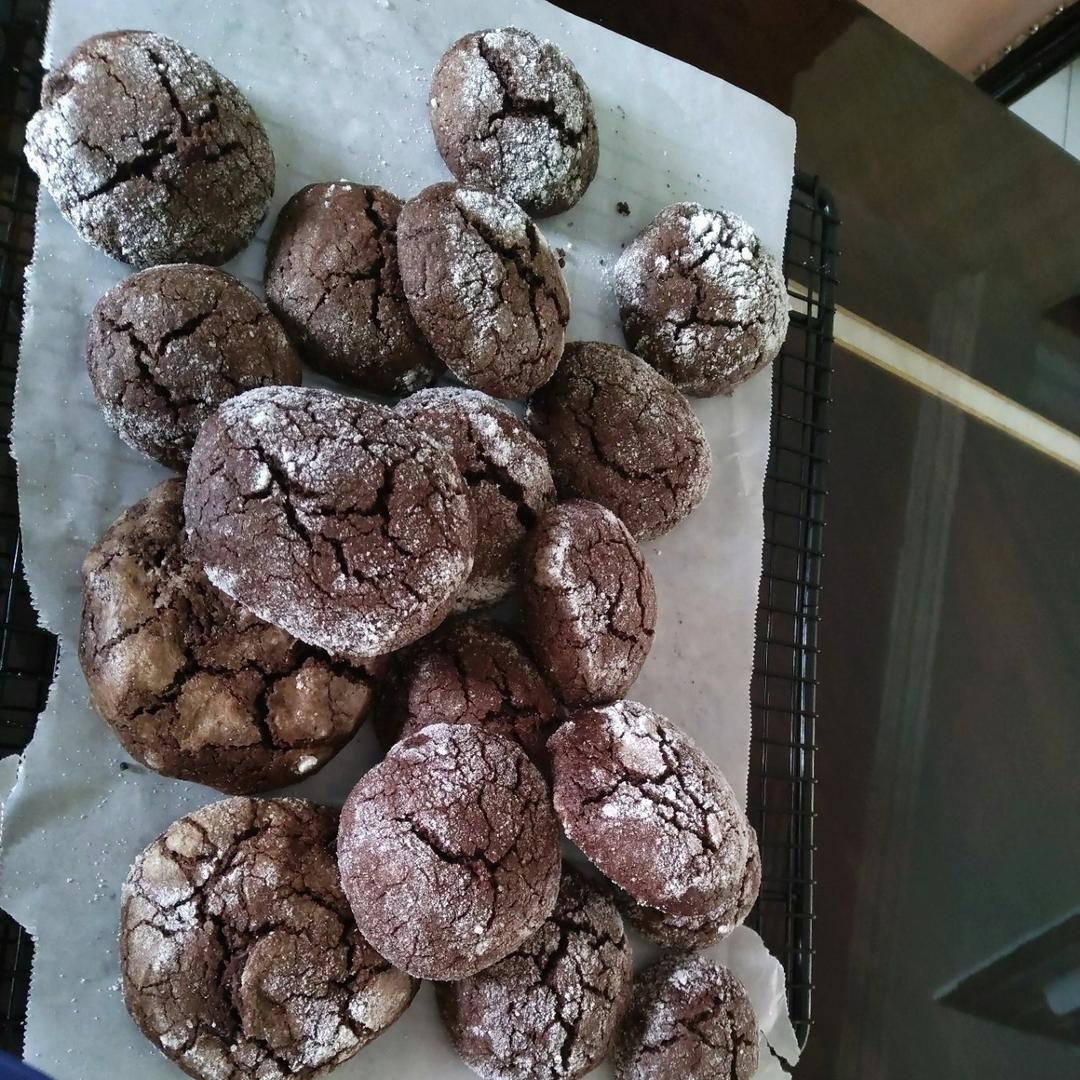 茶点｜巧克力布朗尼曲奇
