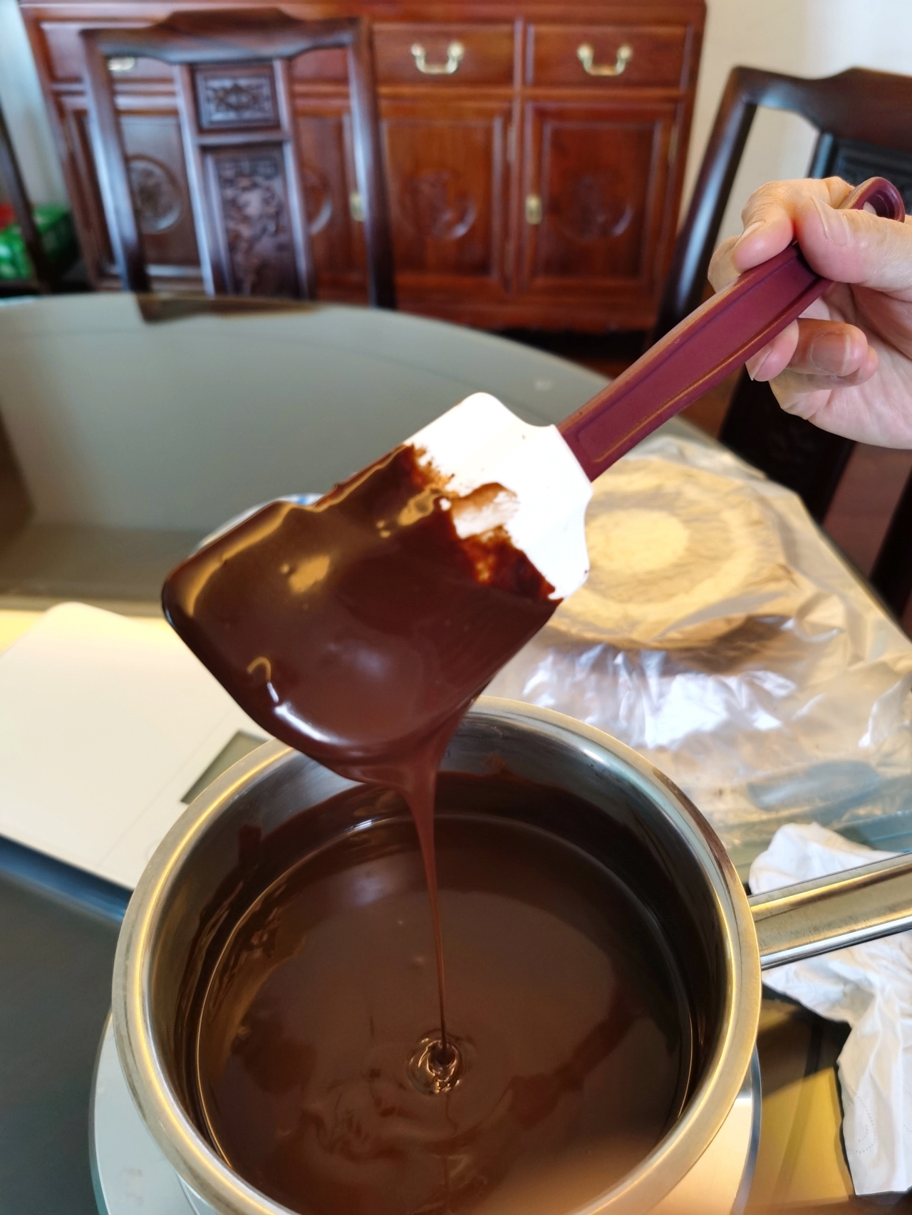 超经典的巧克力酱（三种原料&10分钟）