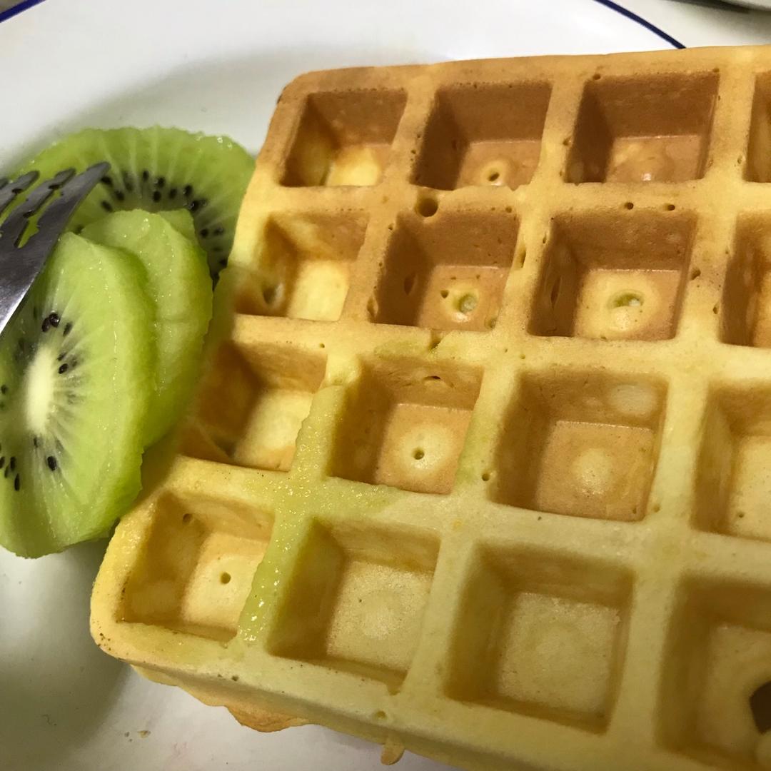 【华夫饼】没烤箱也能做的快手面包