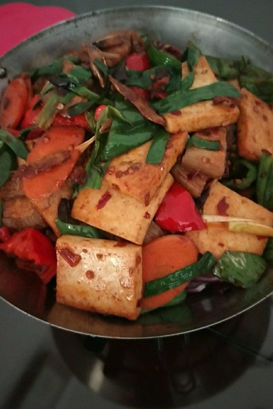 干锅千页豆腐