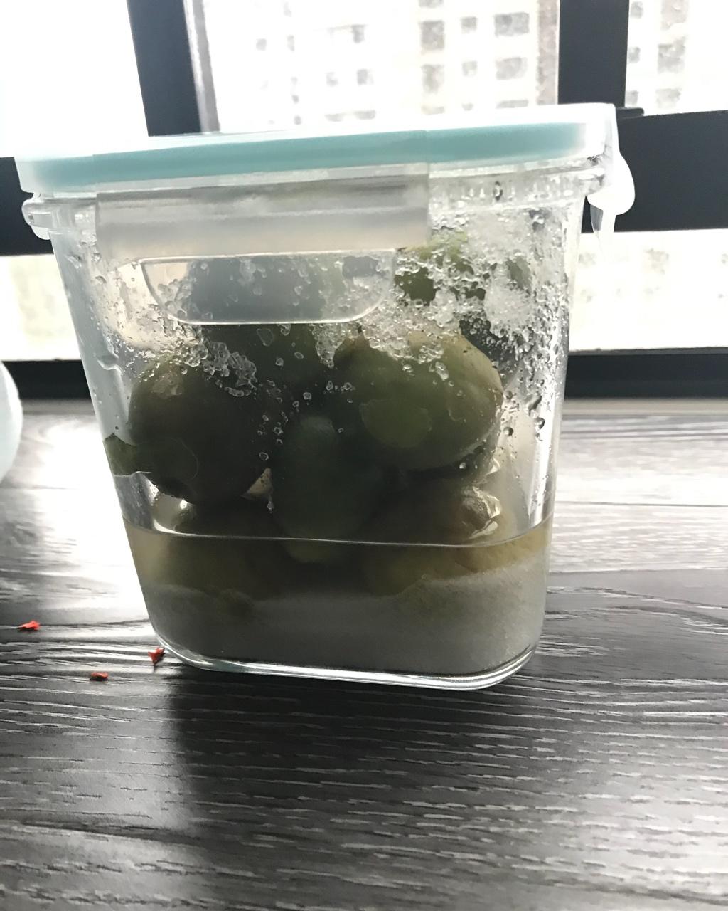塩梅干し（盐渍青梅）