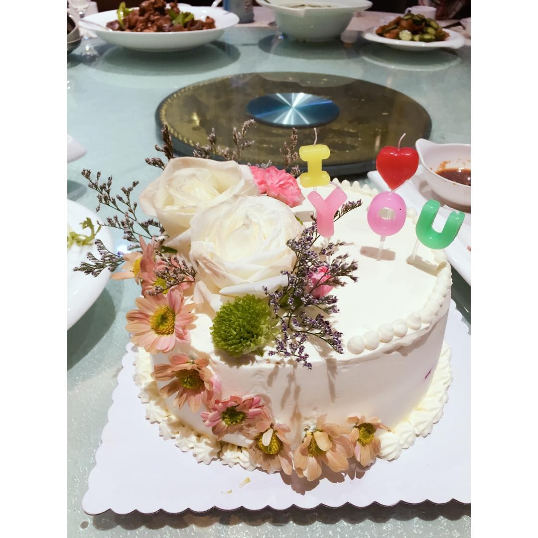 鲜花蛋糕
