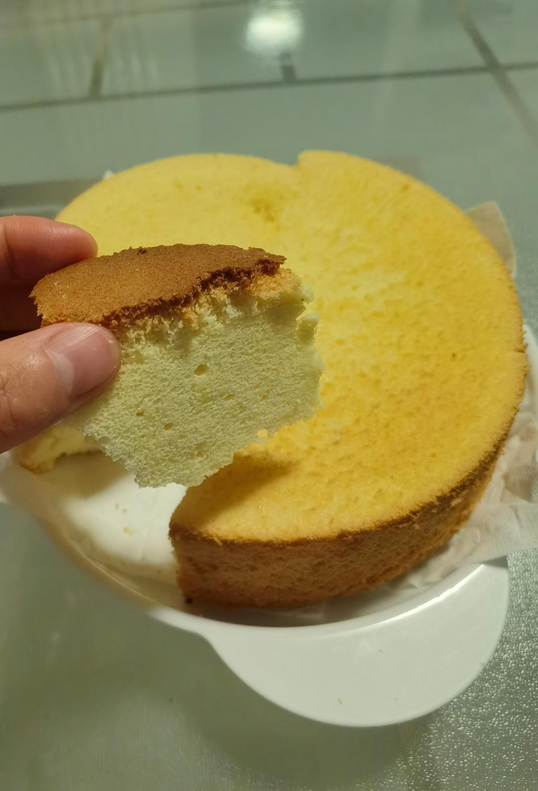 8寸戚风蛋糕胚