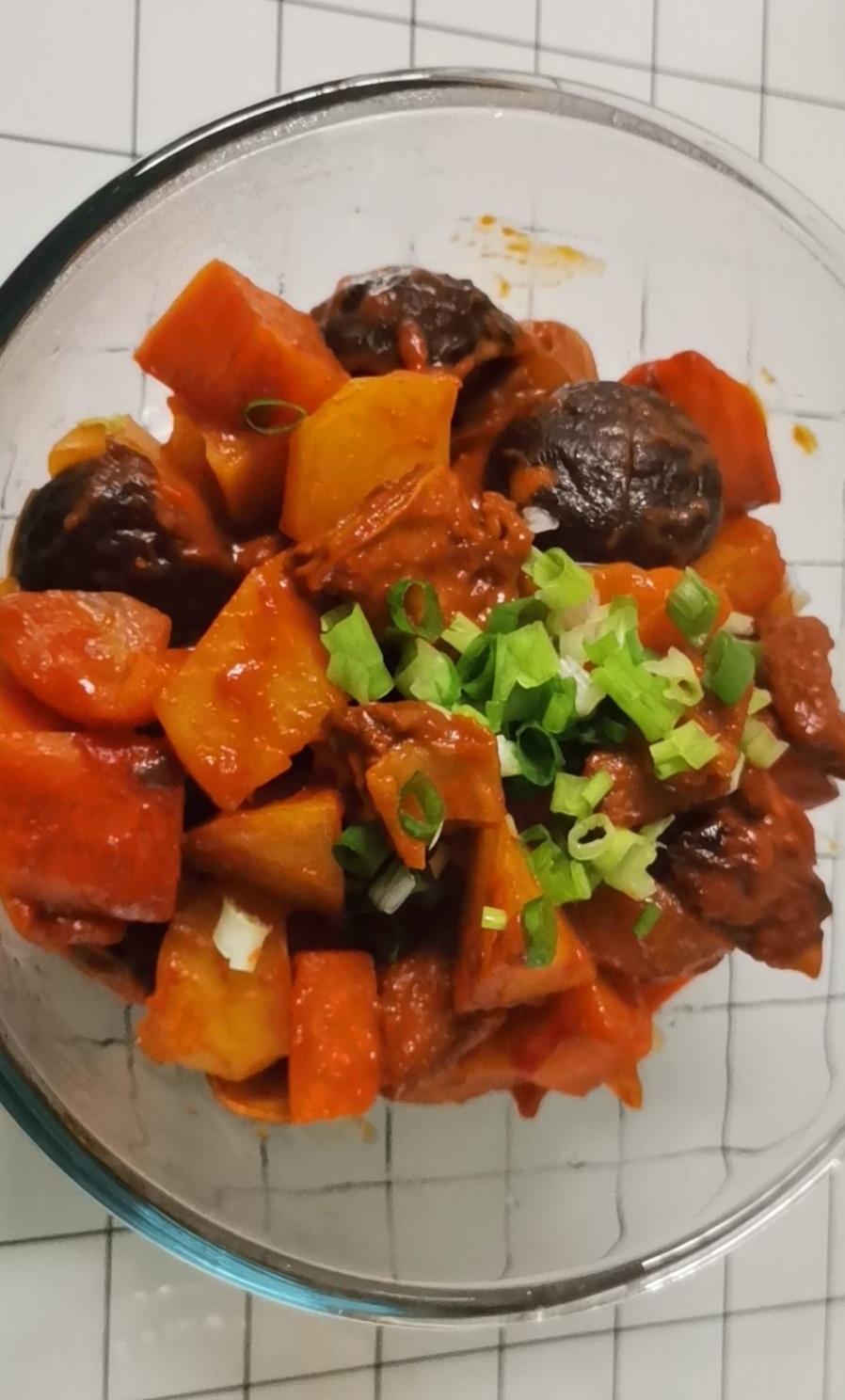 番茄土豆炖牛腩