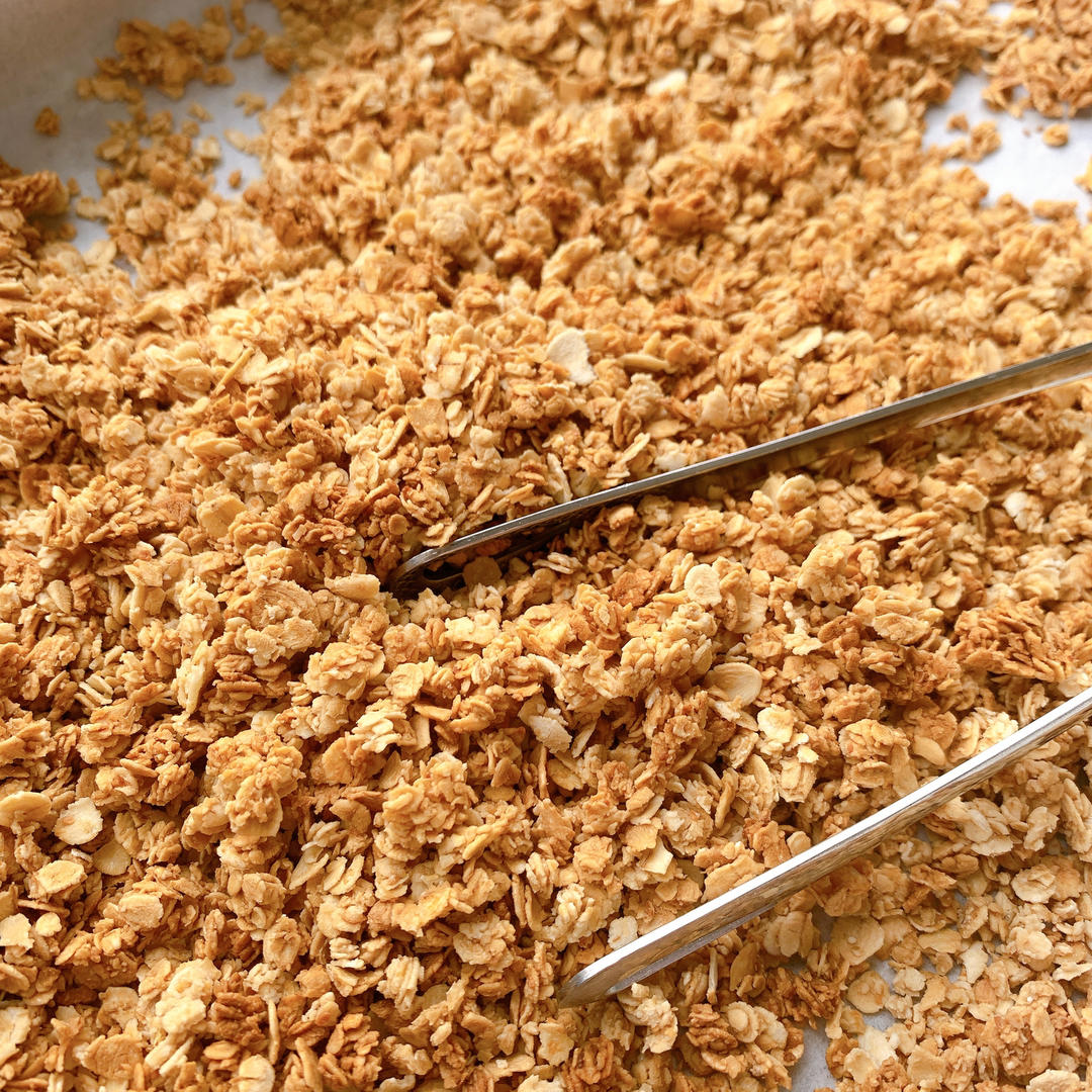 超简单营养低脂烤燕麦片