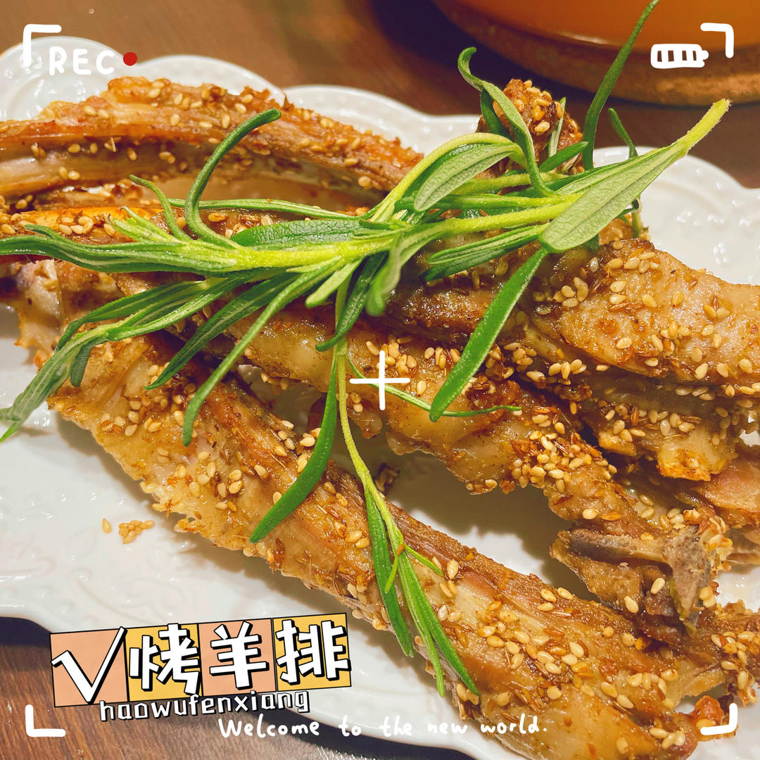 地道蒙餐：烤羊排(家用烤箱版)