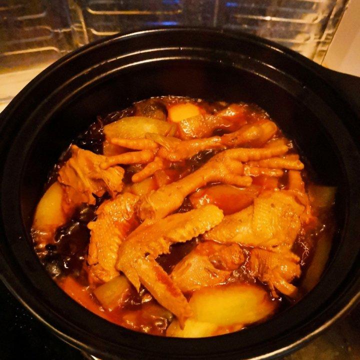 家常炖鸡