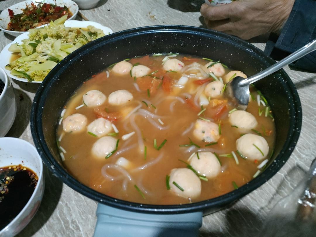 番茄丸子汤