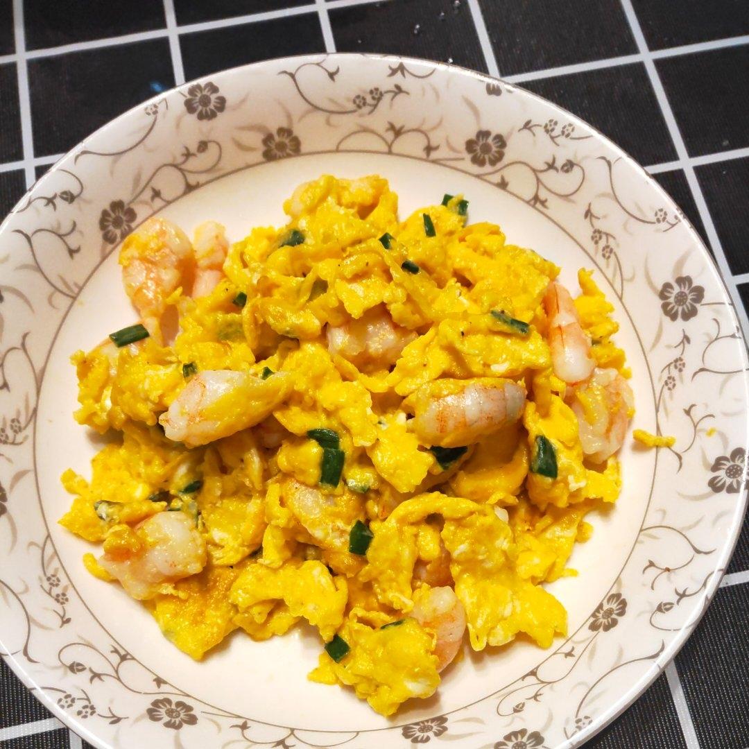 虾仁滑炒鸡蛋