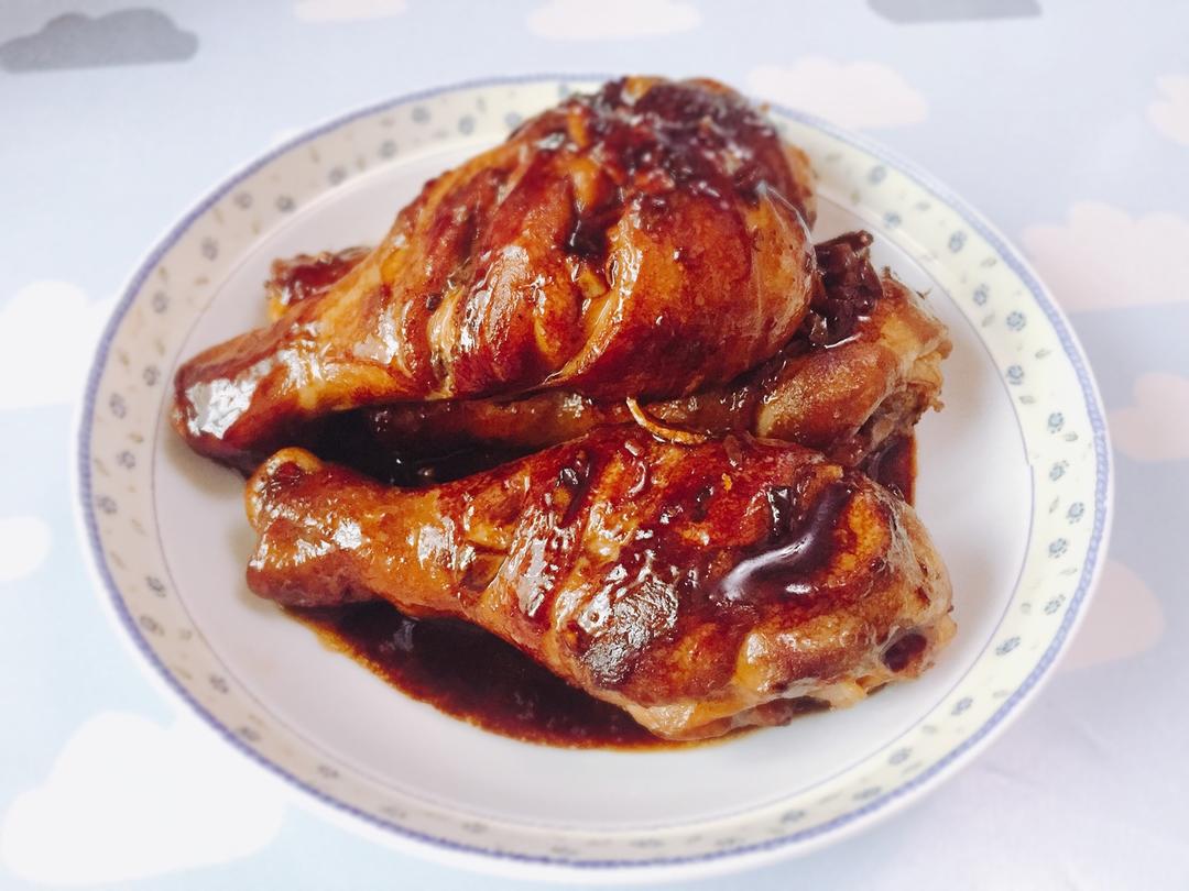 吃太饱做的照烧鸡腿