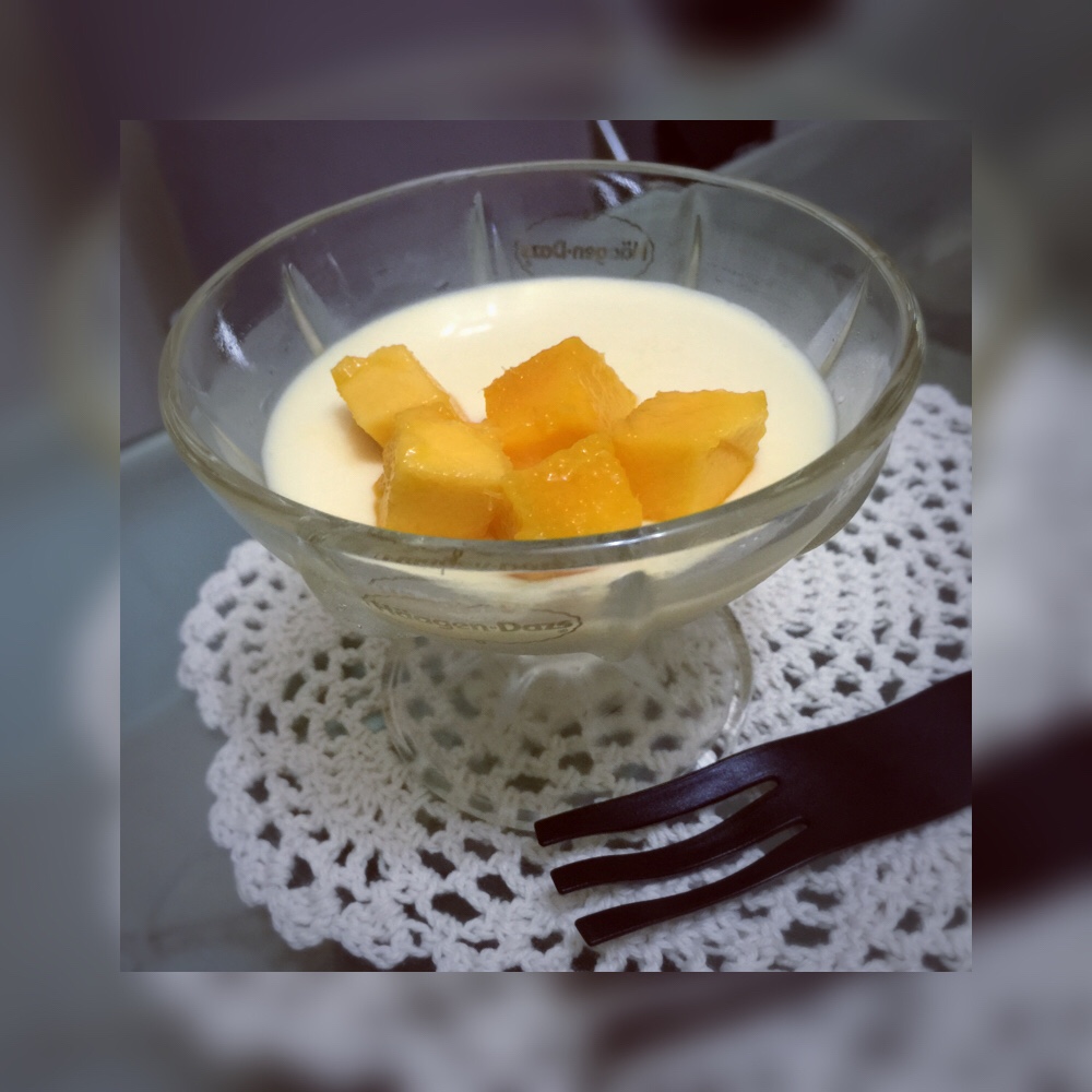 10分钟快手芒果布丁