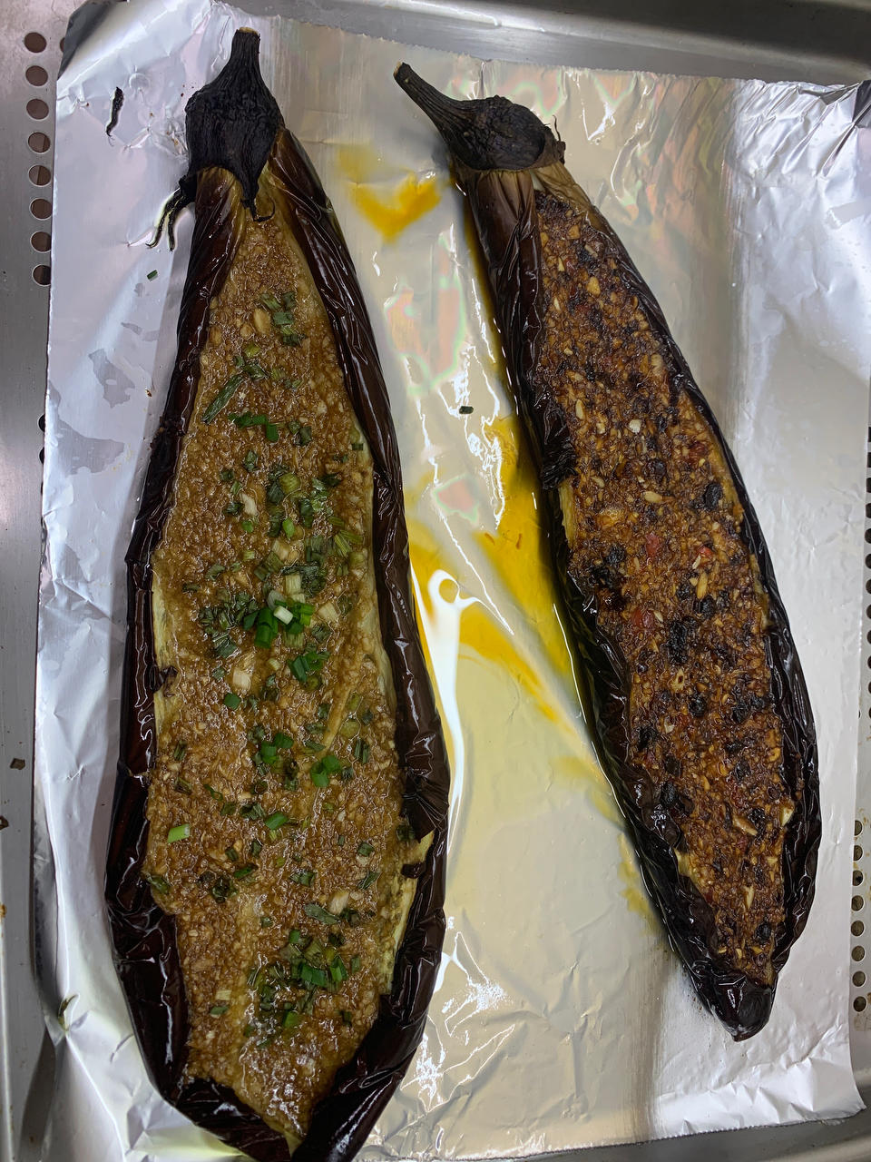 CC招牌菜销魂烤茄子，百吃不厌！