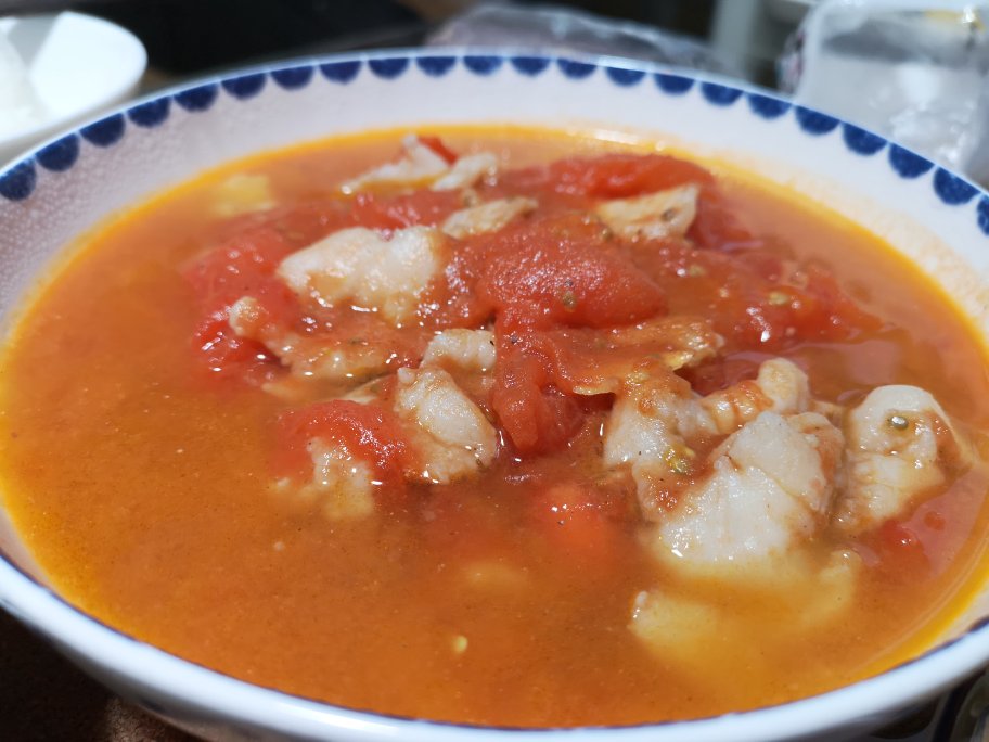 低脂食谱🌟番茄龙利鱼汤🌟低热量高蛋白