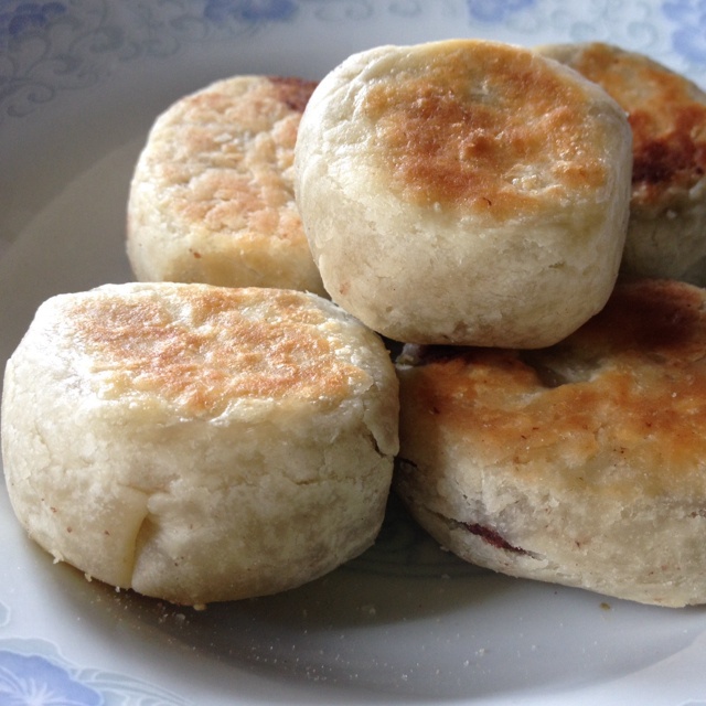 酥皮绿豆饼
