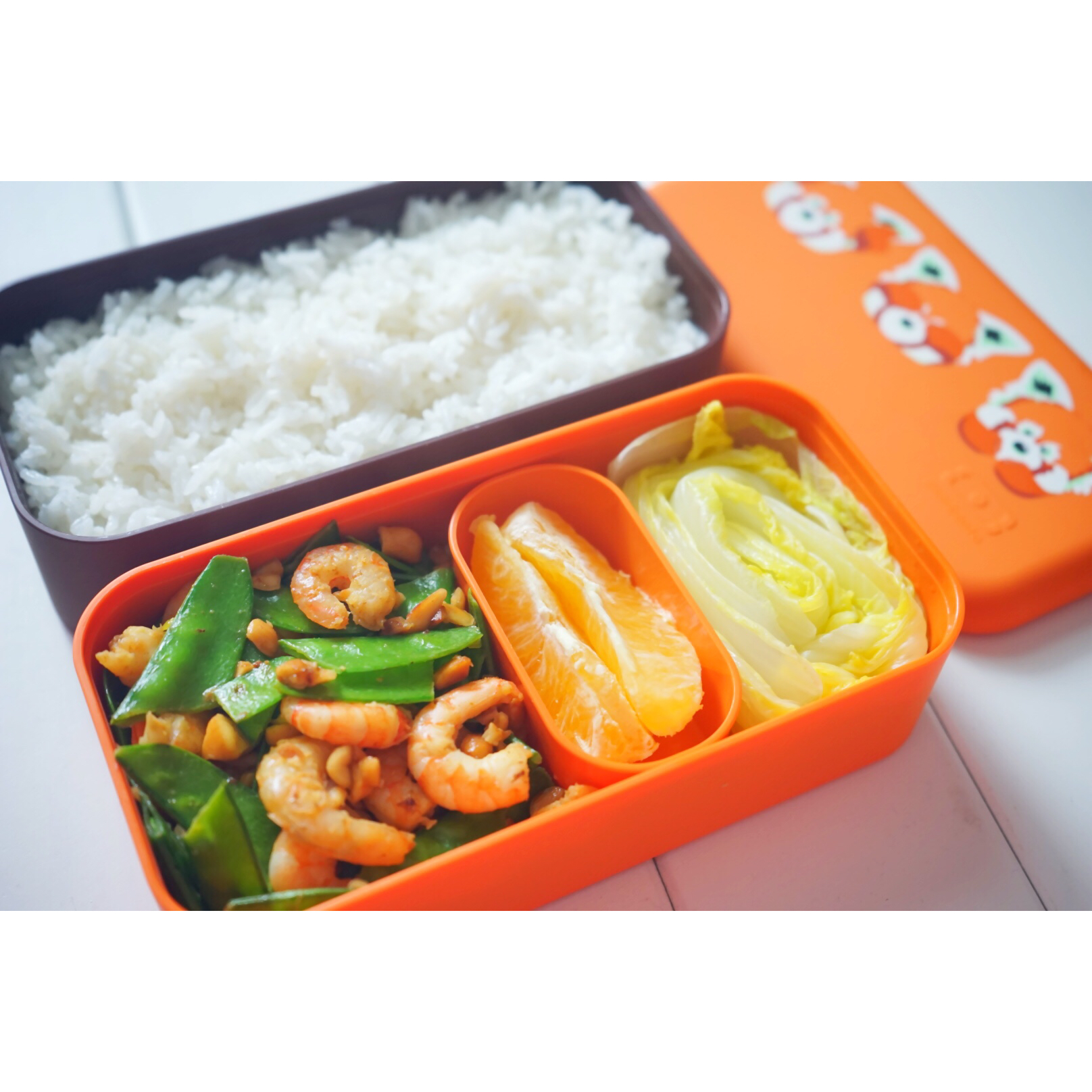 咖喱坚果风味炒豌豆&虾（MASA老师）