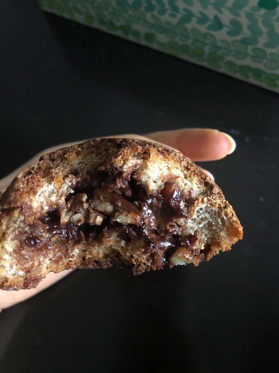 Nutella香蕉杂粮蜂蜜软欧~无油天然酵种版