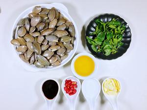 🉑️当小吃🉑️下饭·九层塔炒花蛤/花甲的做法 步骤1
