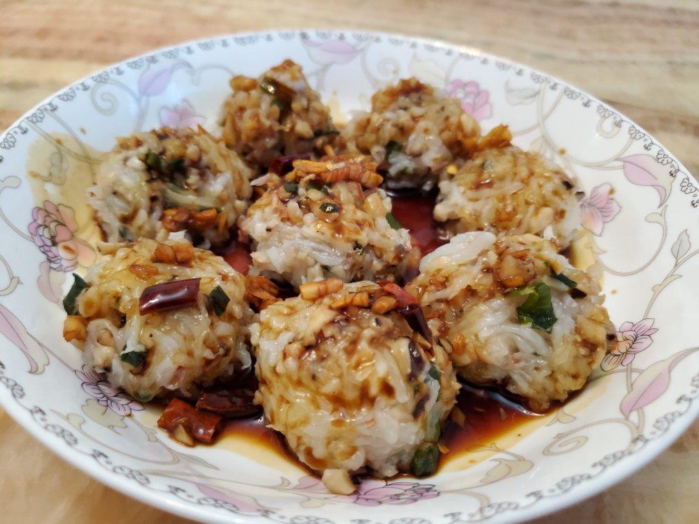 客家蒸萝卜丸子
