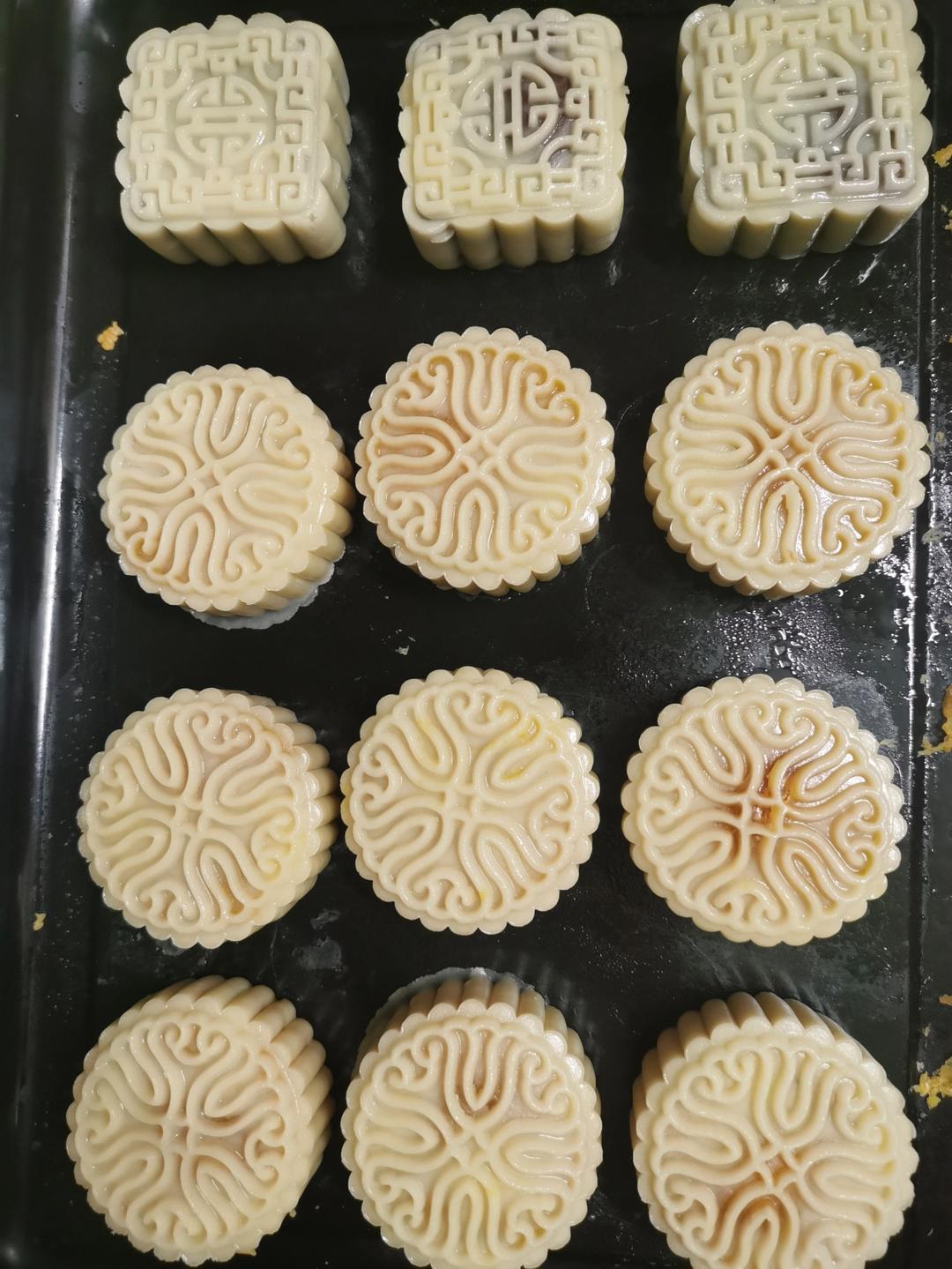 香芋蛋黄月饼-广式月饼