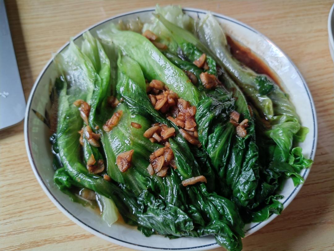 蚝油生菜