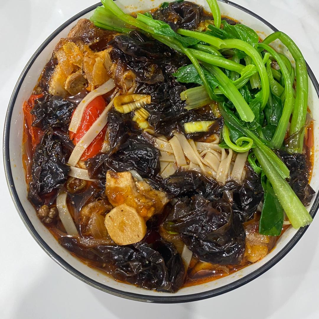 酸汤面｜好简单一碗面