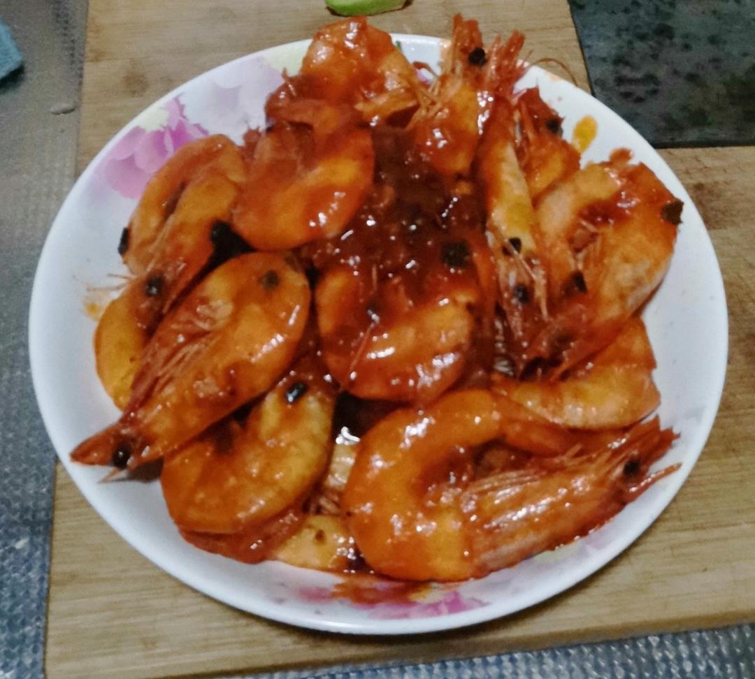 超高好吃的家常油焖大虾
