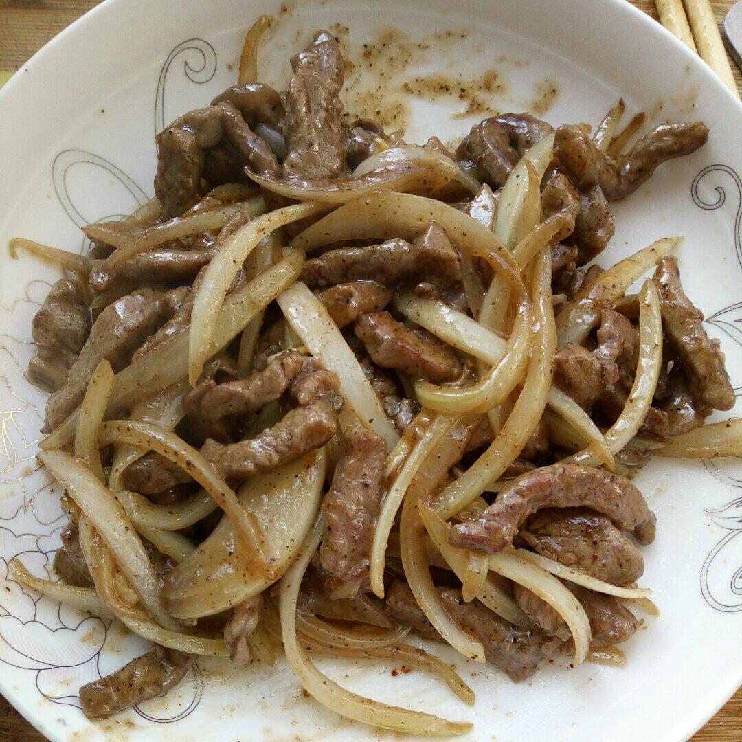 黑椒牛柳