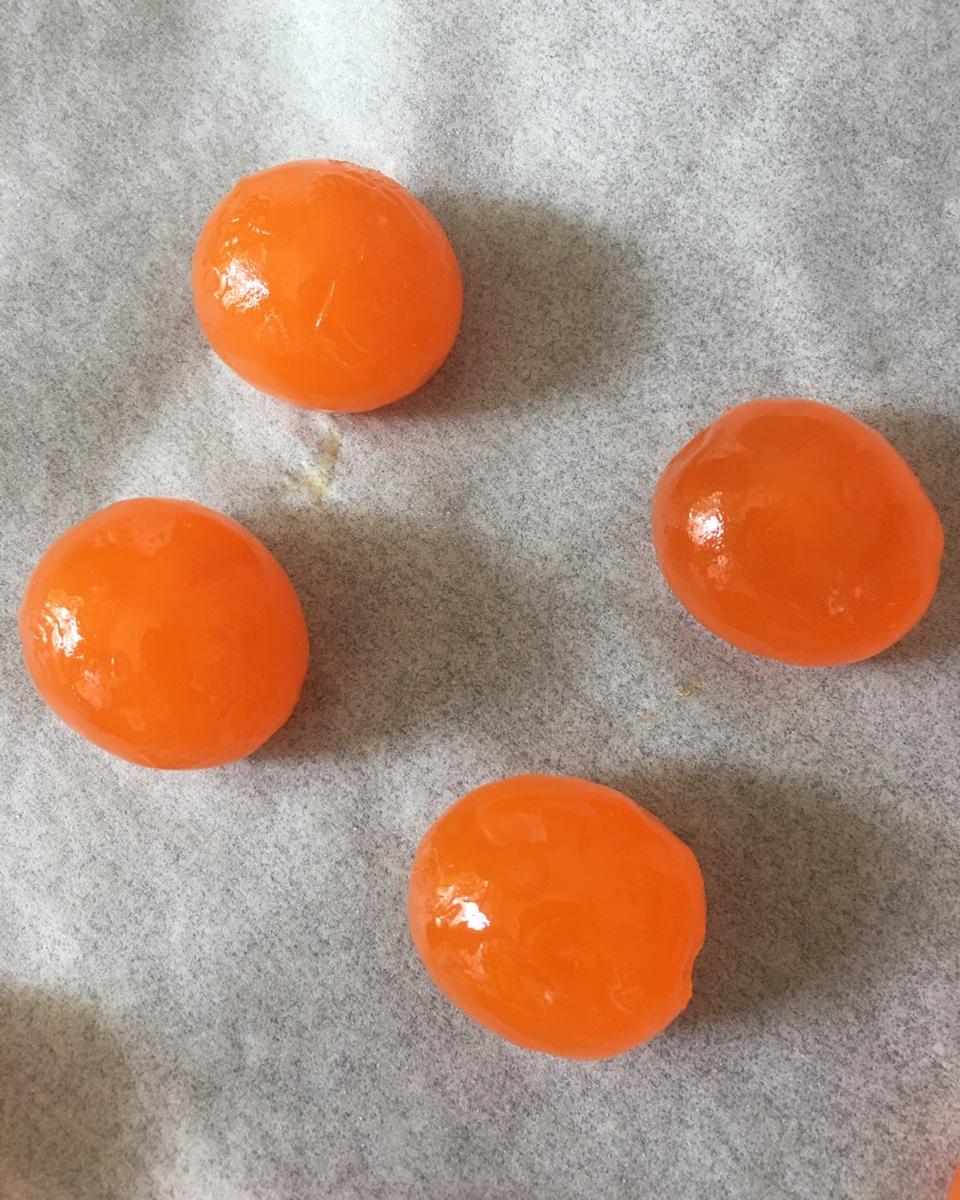 蛋黄酥~紫薯、抹茶、原味~花好月圆，中秋快乐~内附一次做六色蛋黄酥方法~