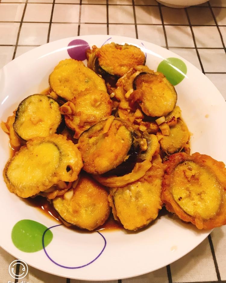 不用油炸的(鱼香茄盒)家常版