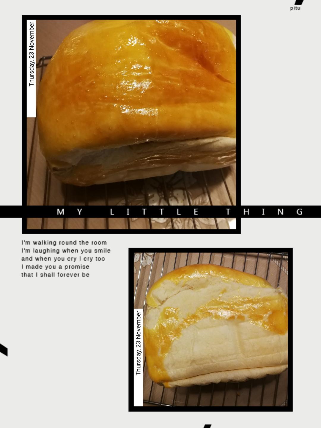 新手入门必做——面包机版葡萄干酸奶吐司