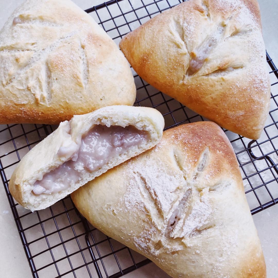 yukizzz做的芋泥面包软欧