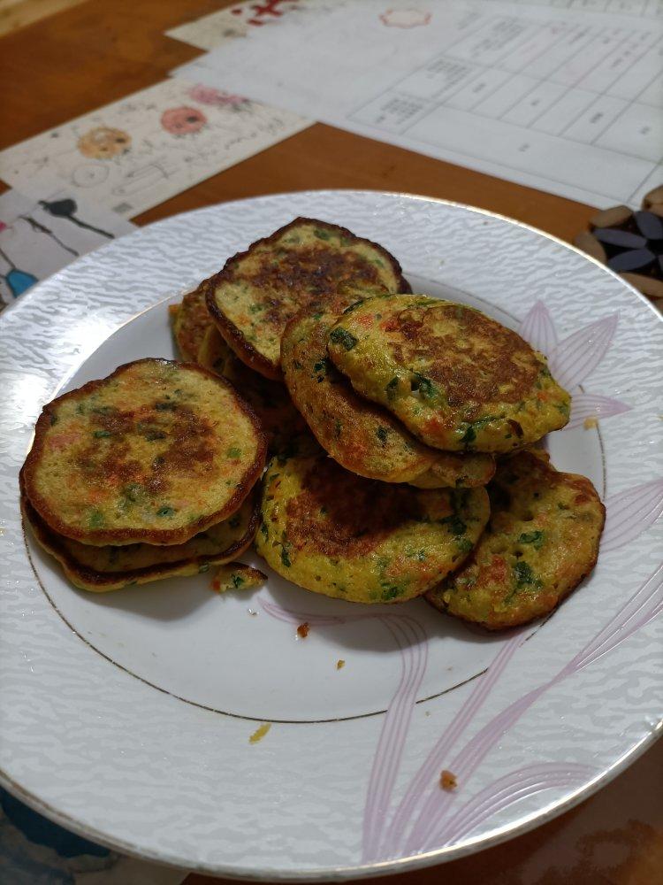 牛奶鸡蛋山药饼，适合孩子吃