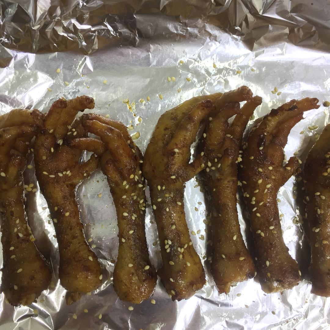 香烤鸡爪