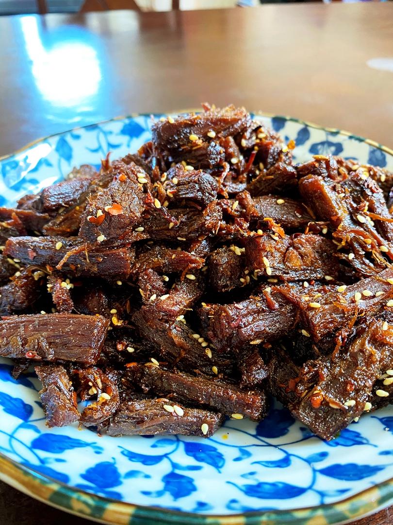 川味麻辣牛肉干