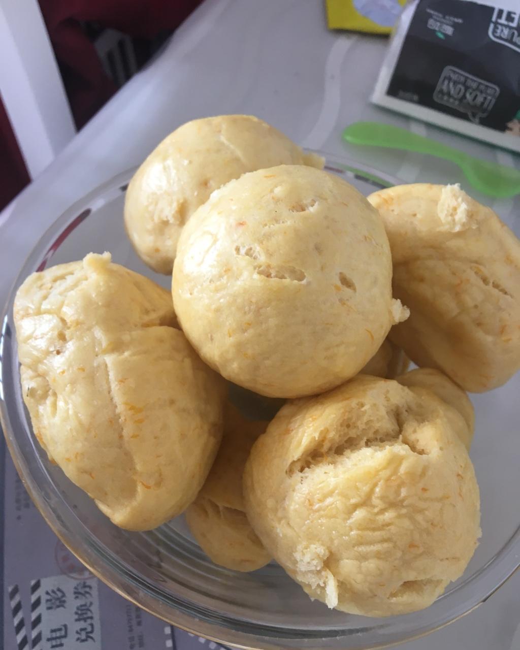 宝宝辅食--南瓜馒头（8个月+）（面包机揉面发酵）