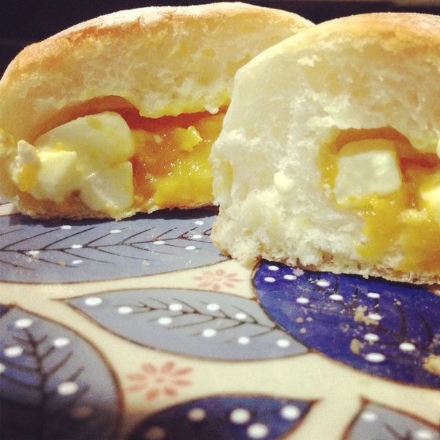 芒果奶酪白面包