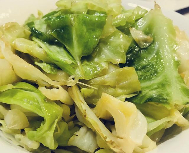 范志红老师推荐的水油煮青菜-包菜