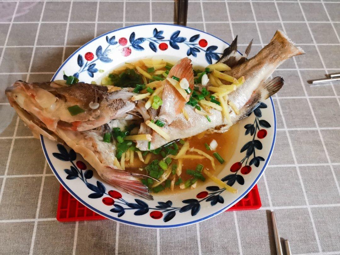 清蒸青石斑鱼
