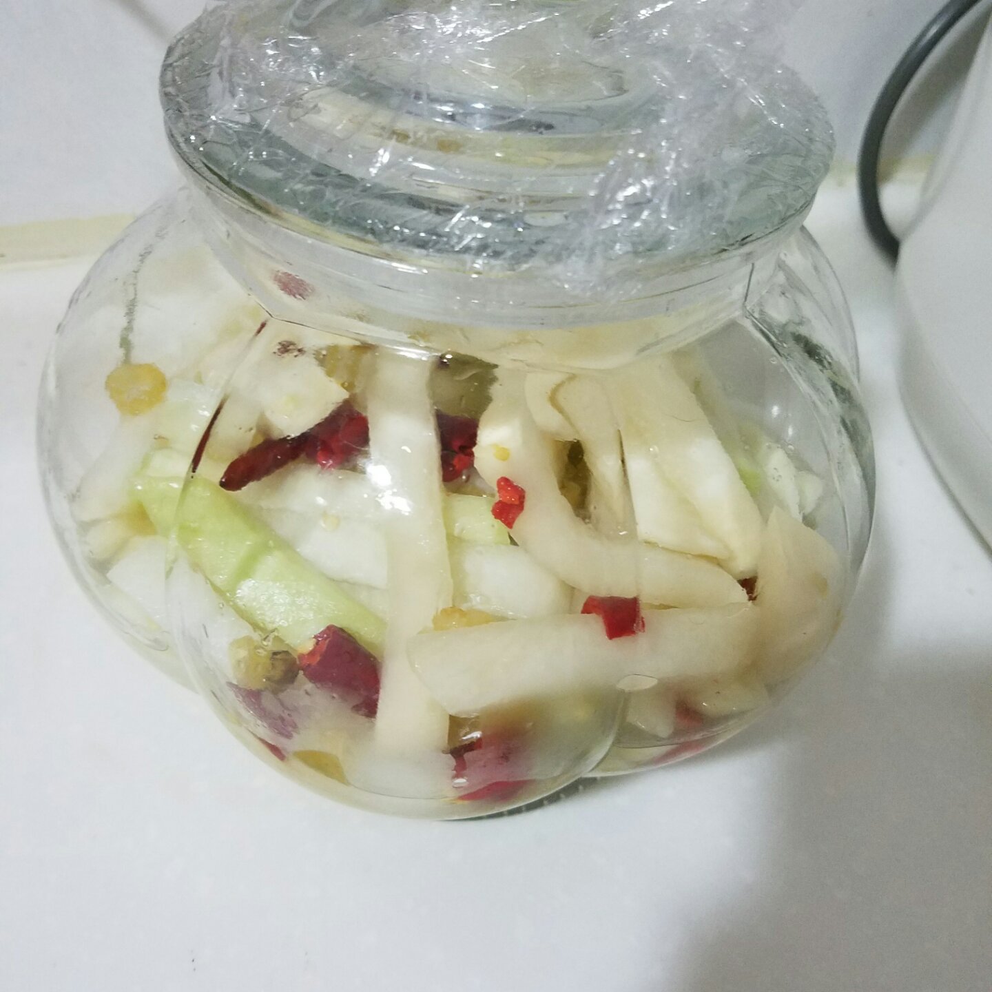 酸甜脆爽腌萝卜