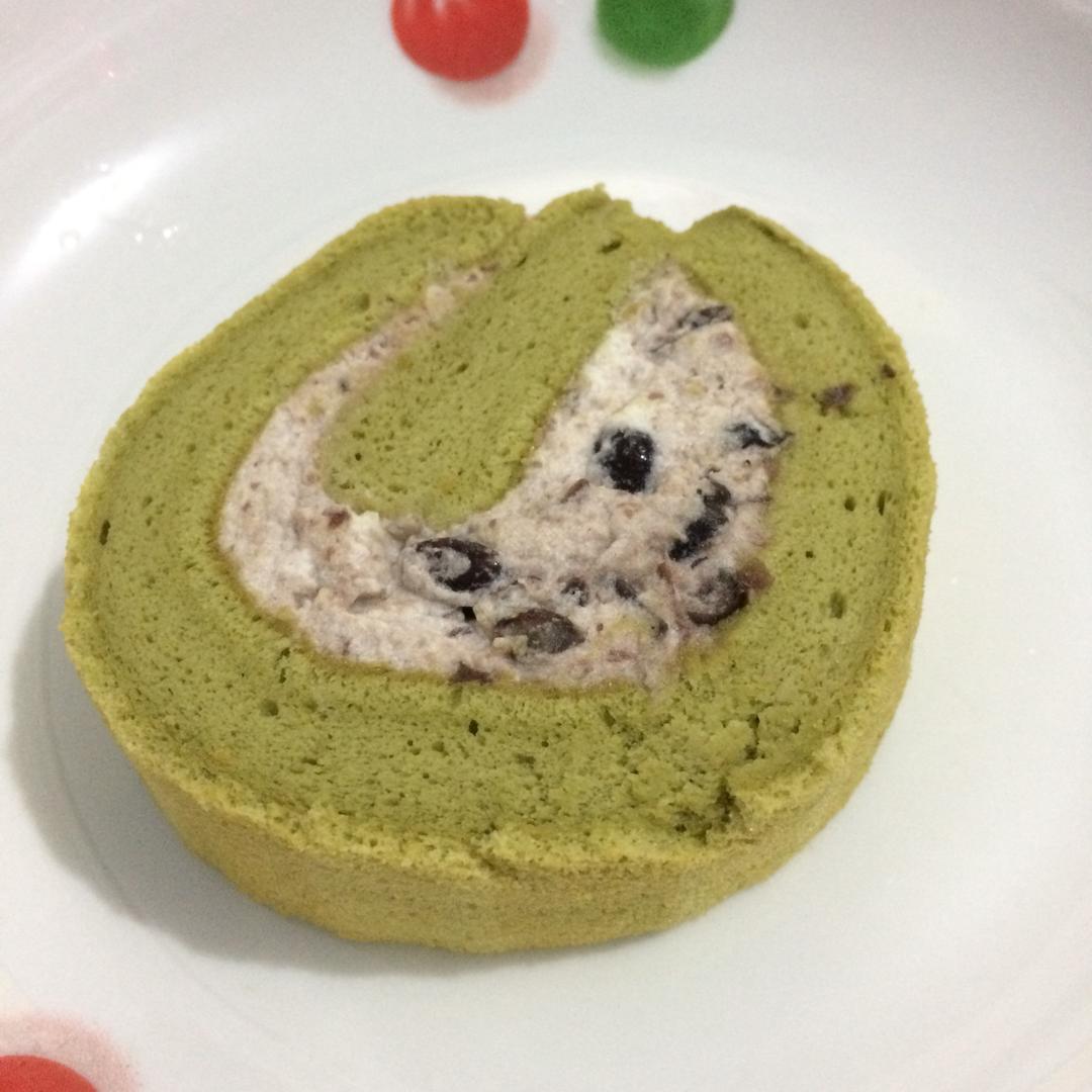 【曼达小馆】居酒屋系列：抹茶蜜豆卷与抹茶鸡尾酒