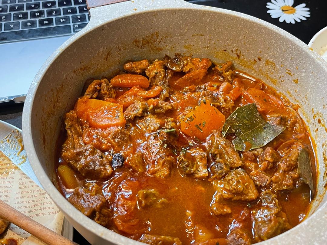 红咖喱牛腩（川味）